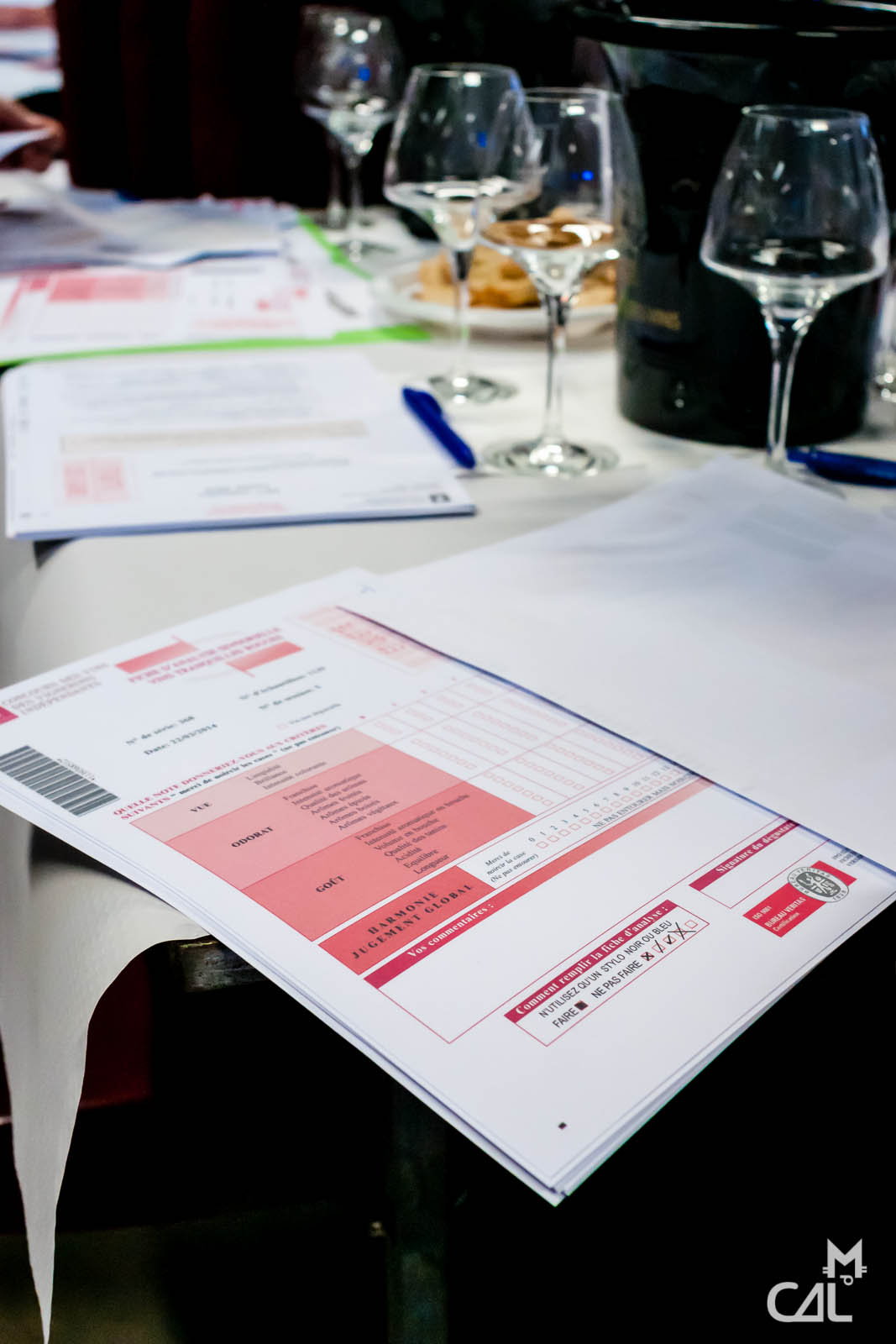 Concours Vignerons Indépendants : fiche d’évaluation de vin rouge | Mon ...