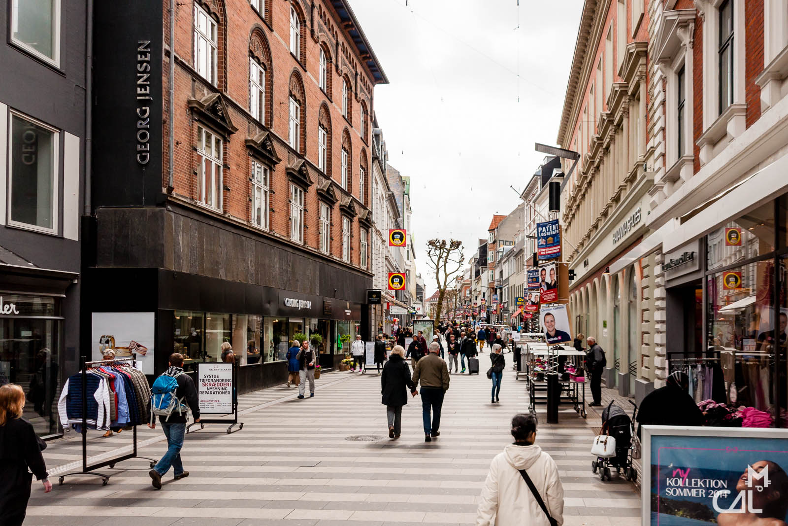 Aarhus : Strøget, rue commerçante | Mon chat aime la photo